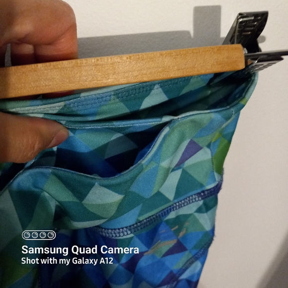 Skechers brand size medium colorful capri legging workout gym yoga pants - Picture 10 of 13